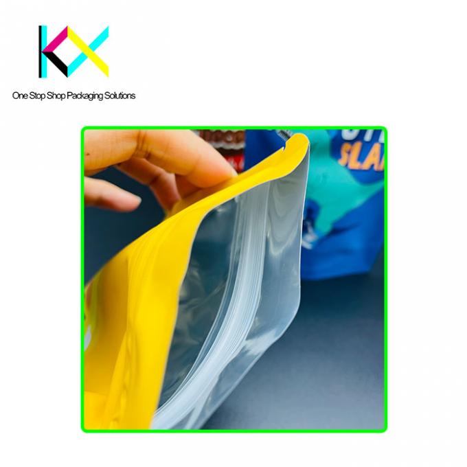 Tas kemasan cetak digital berwarna CMYK dengan penutupan ritsleting tahan anak 2